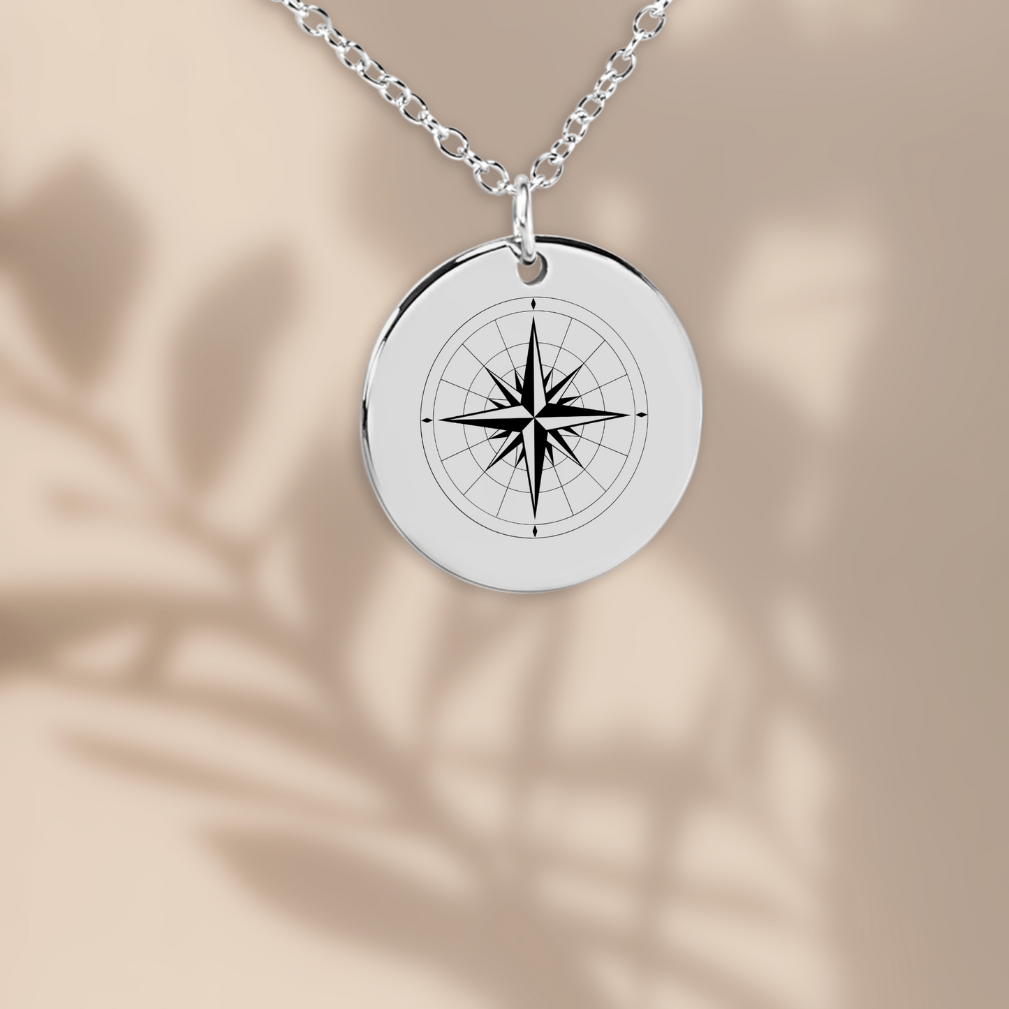 Compass Necklace Gift for a Special Person – Travelling or Living Abroad