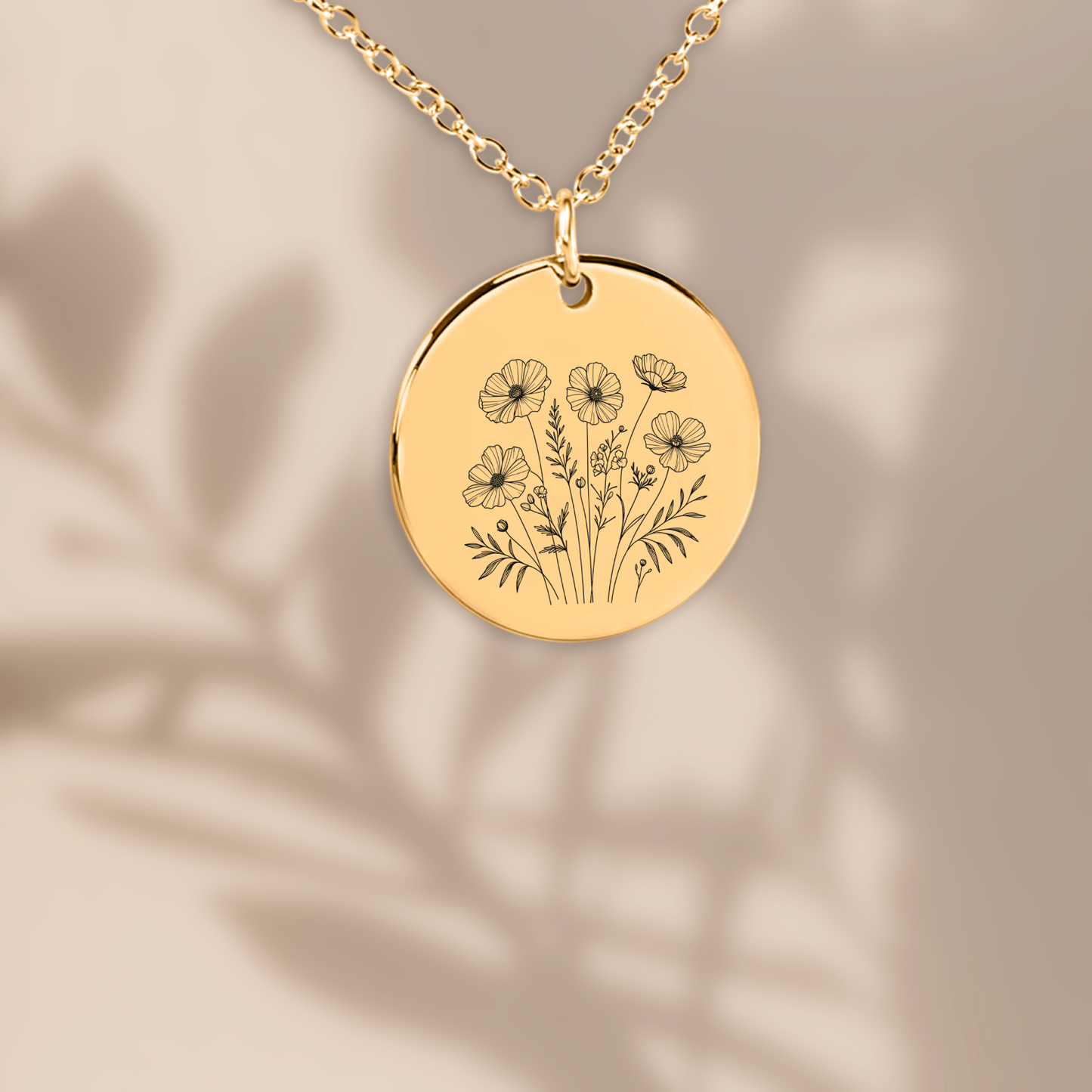 Wildflower Necklace for Daughter from Mom – Journey of Growth