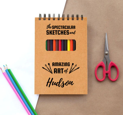 Sketch Pad for Kids – The Spectacular Sketches Personalized