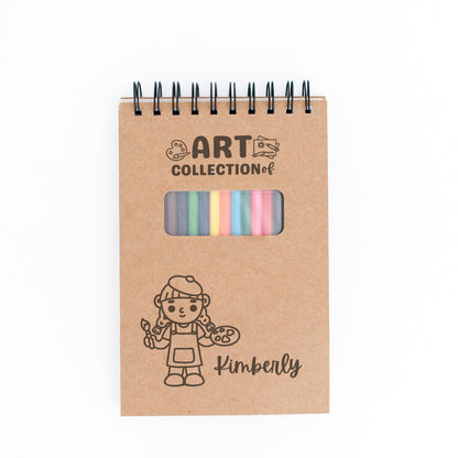 Sketch Pad for Kids – The Art Collection Personalized