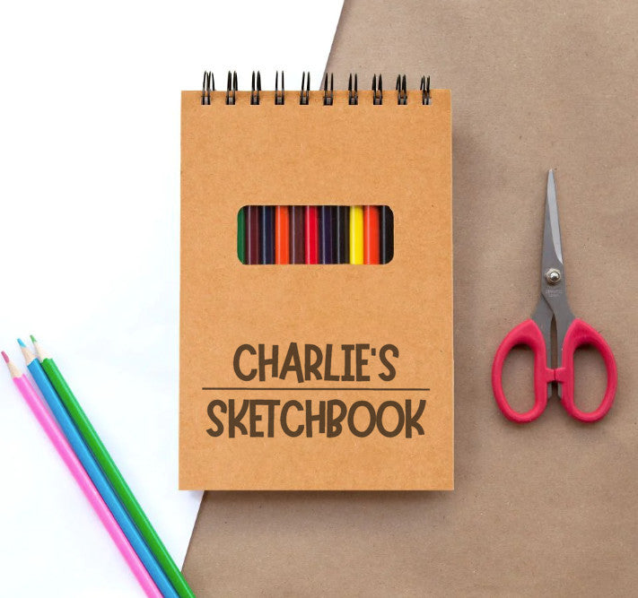 Sketch Pad for Kids – Charlie’s Sketchbook Personalized