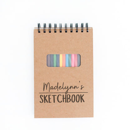 Sketch Pad for Kids – Madelynn’s Sketchbook Personalized