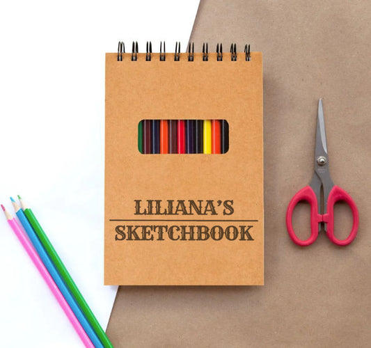 Sketch Pad for Kids – Liliana’s Sketchbook Personalized