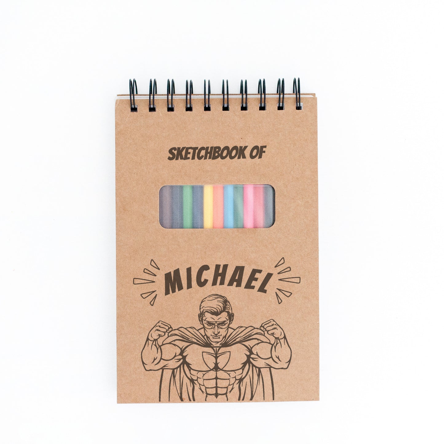 Sketch Pad for Kids – Hero Sketchbook Personalized