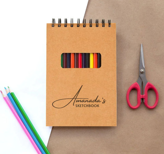 Sketch Pad for Everyone – Amanda Font Personalized