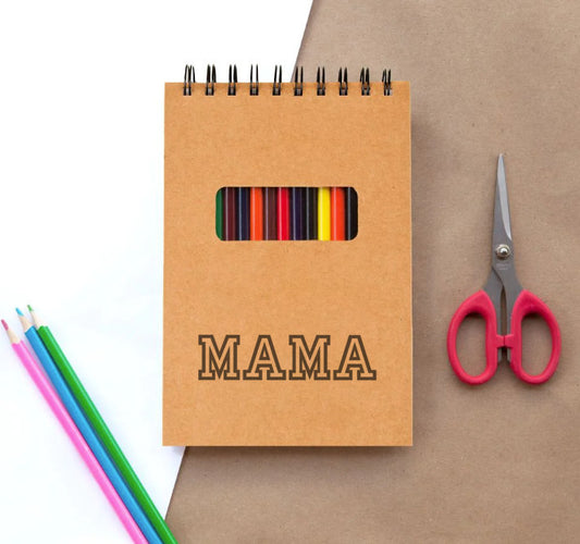 Sketch Pad for Mother & Daughter – Mama and Mini Personalized