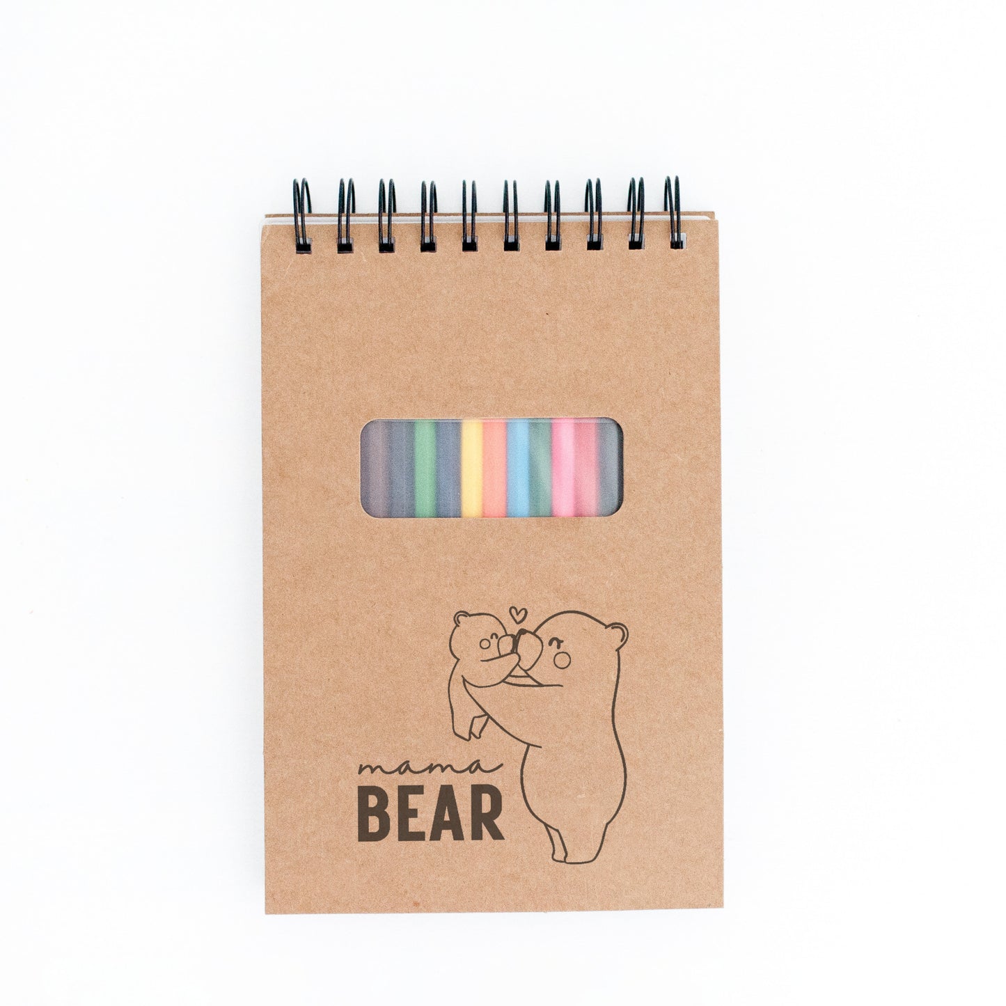 Sketch Pad for Mother & Daughter – Mama Bear and Mini Bear Personalized