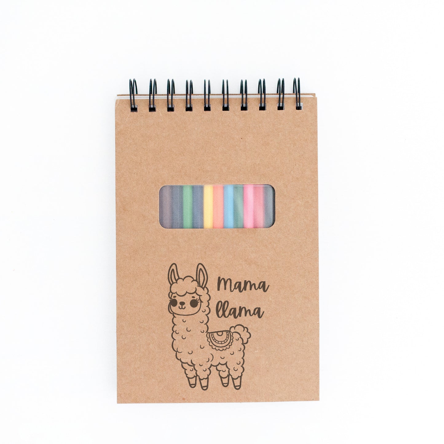 Sketch Pad for Mother & Daughter – Mama llama and Mini llama Personalized